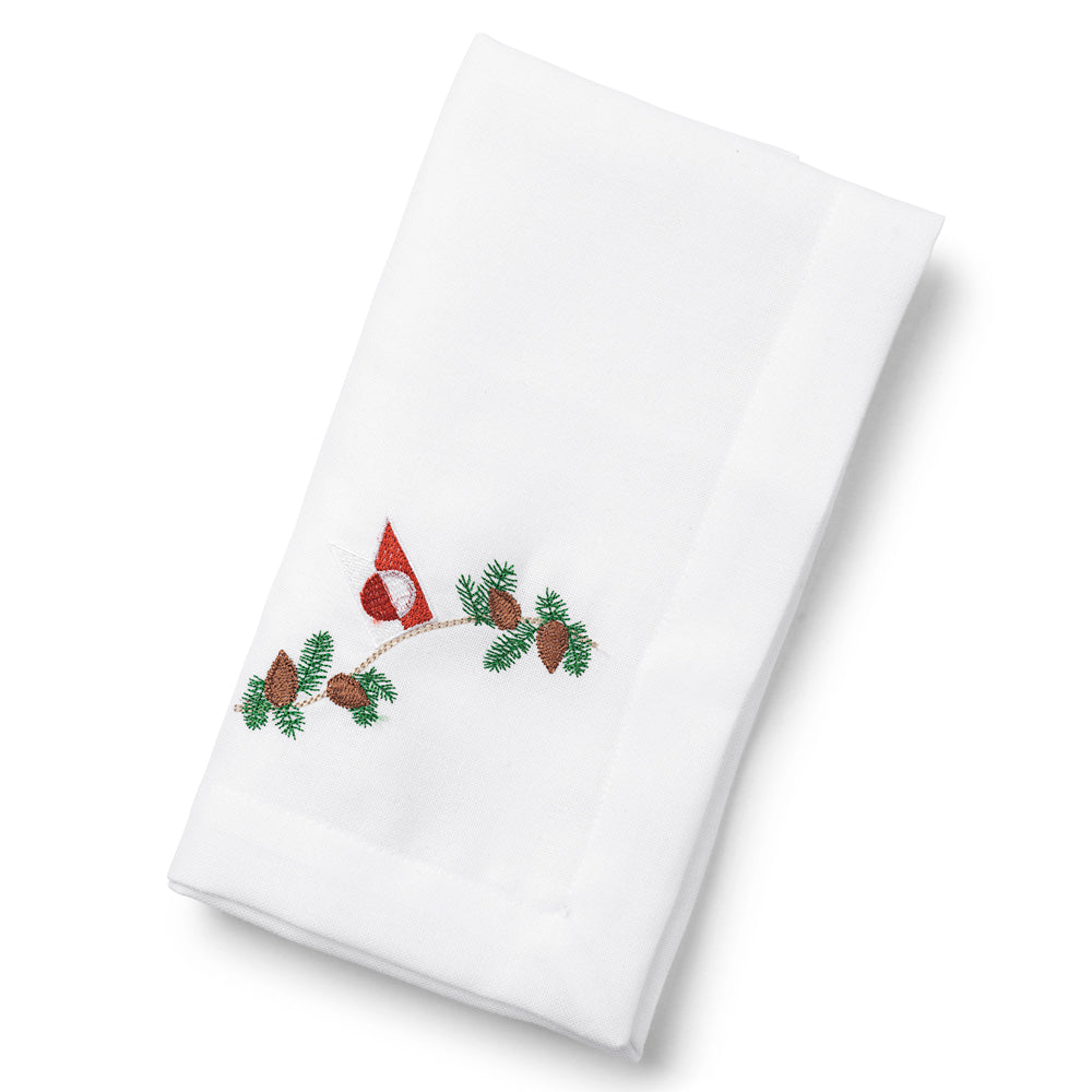 Juleserviet med grønlandsk flag