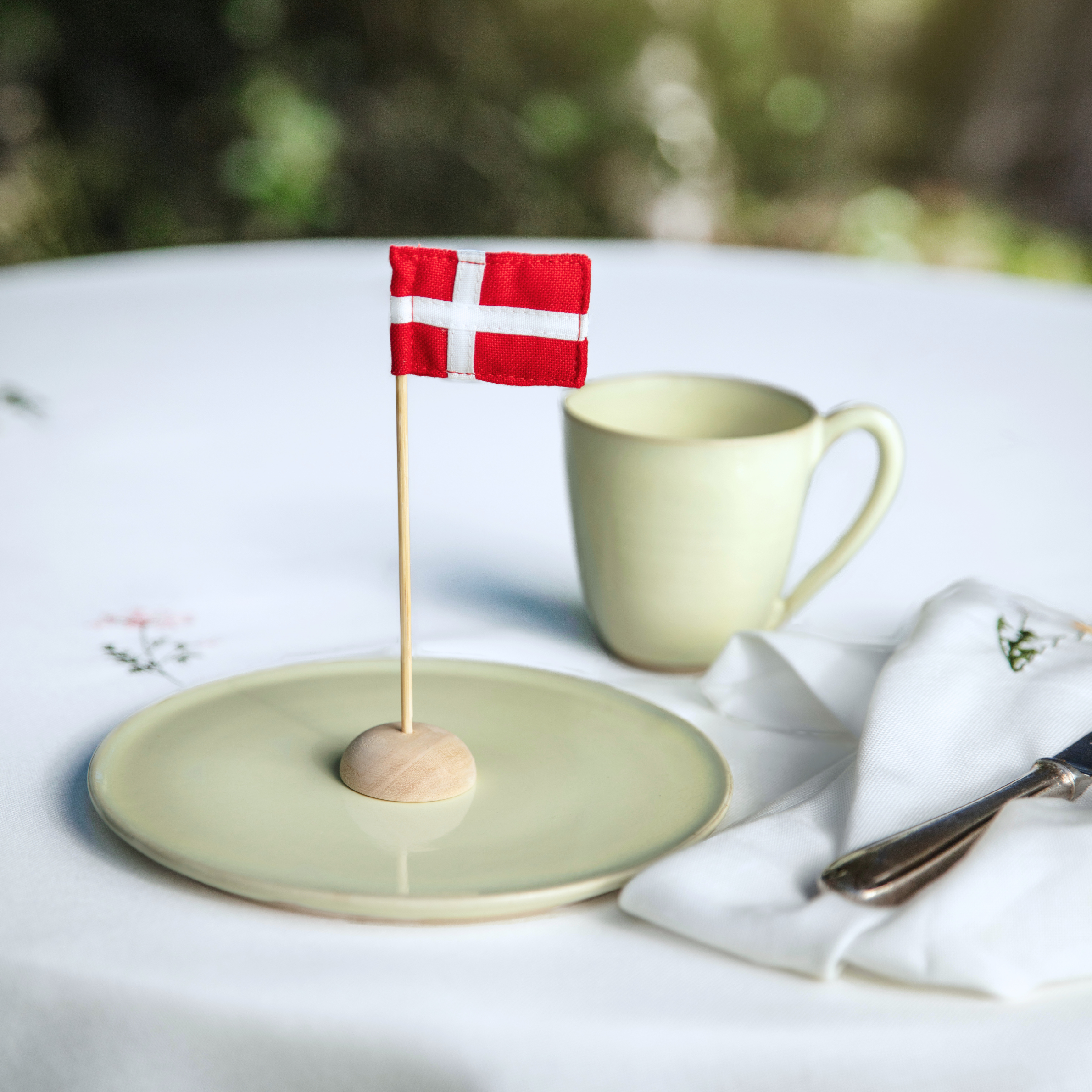 Mini bordflag - 3 stk.