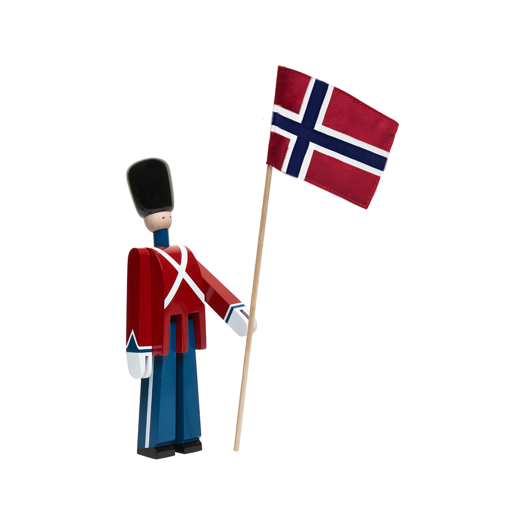 Norsk flag til Kay Bojesen Garder