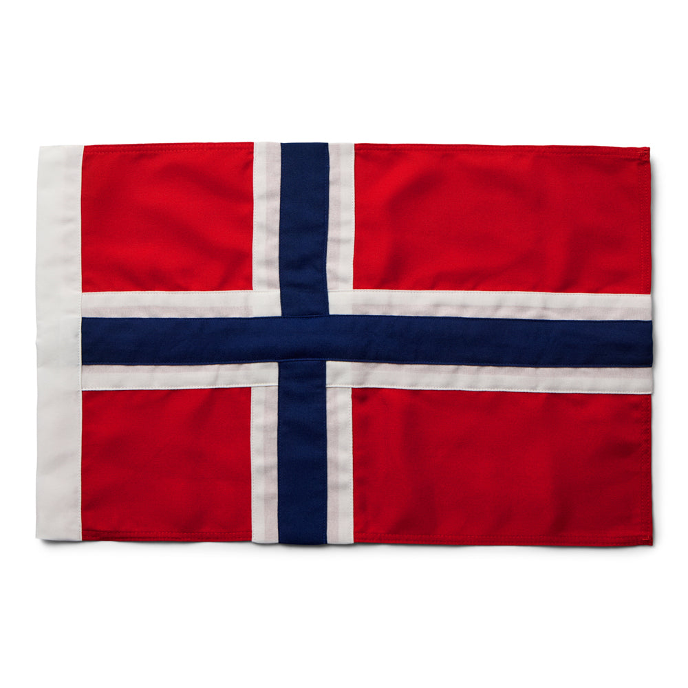 Norsk flag til facadestang