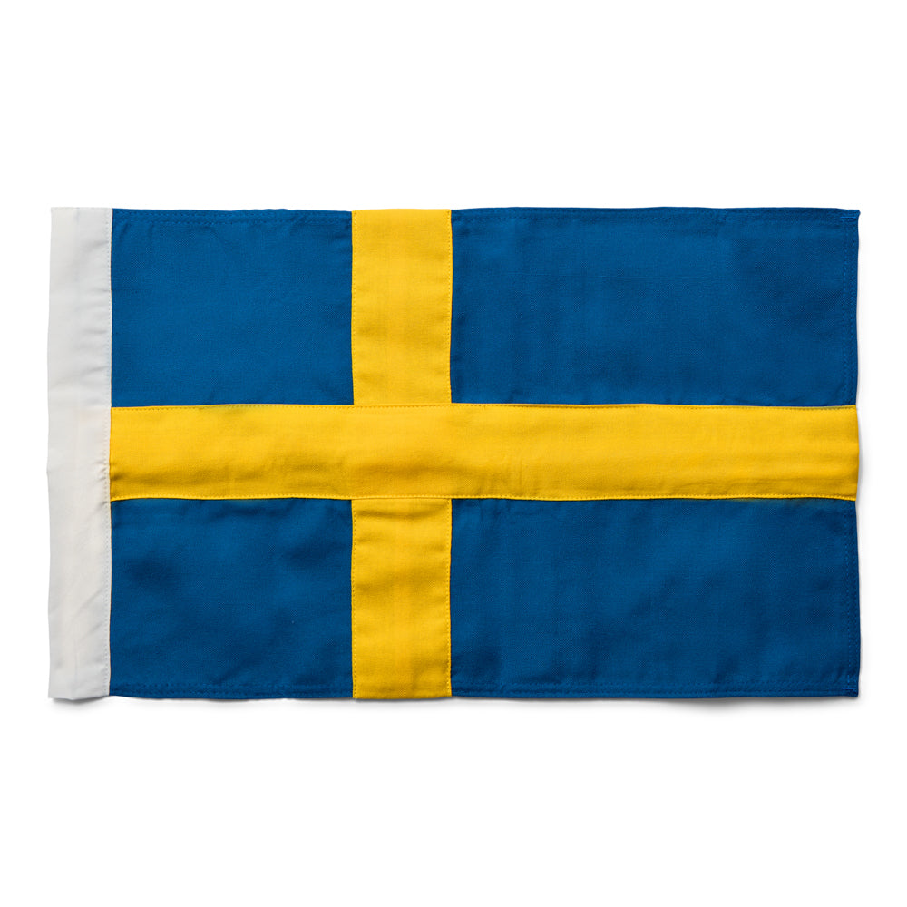 Svensk flag til facadestang