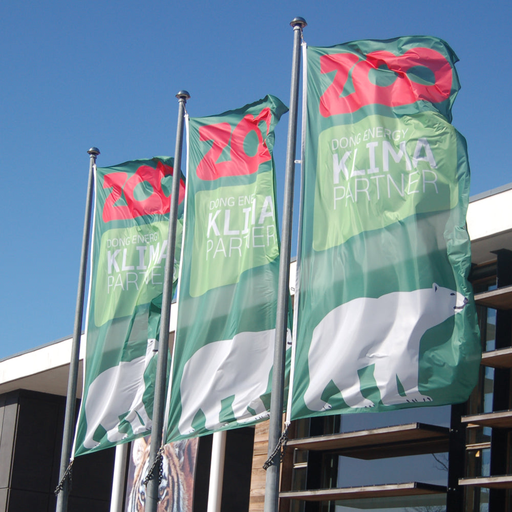 Logoflag - højformat