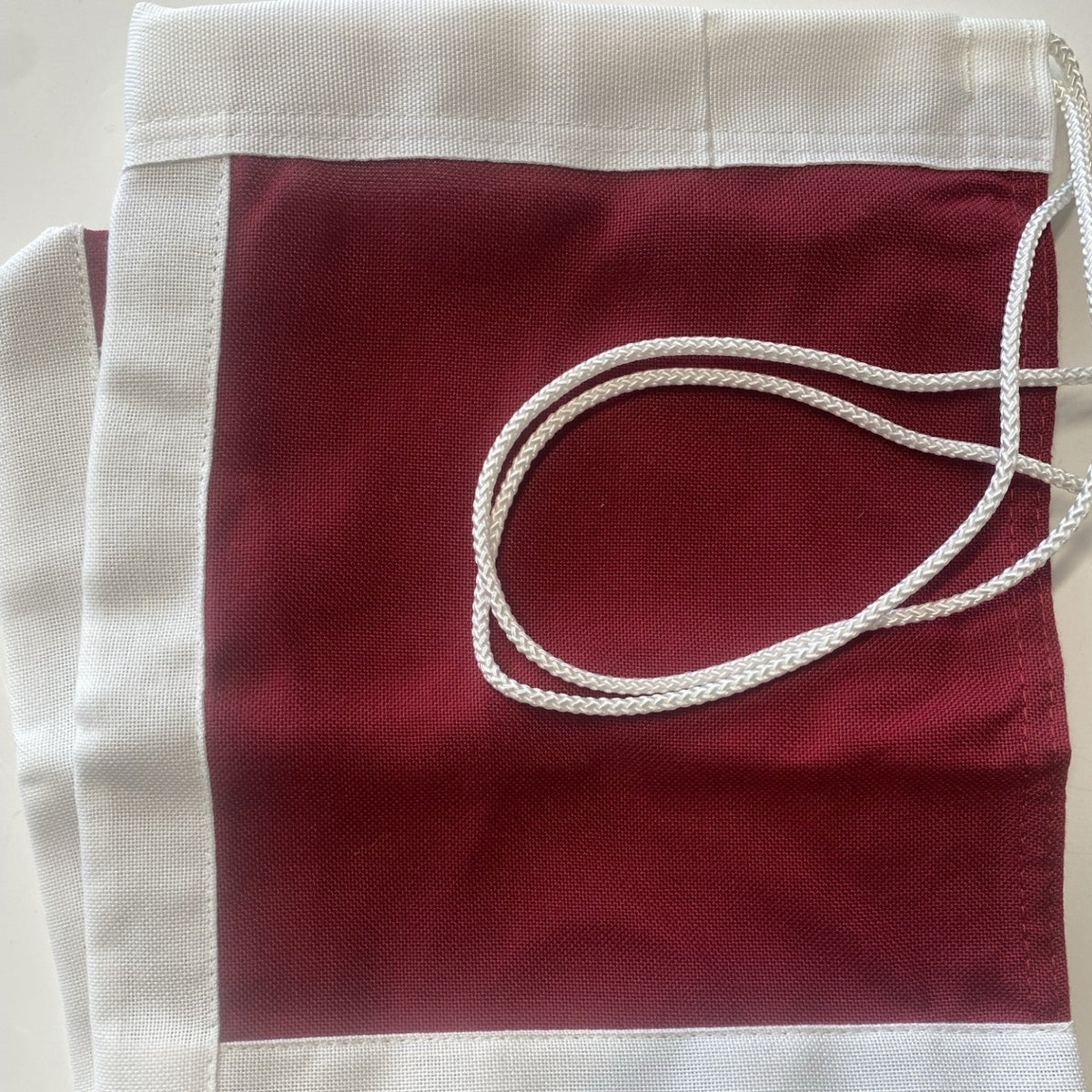 Originalt Dannebrog med flagline - 2. sortering