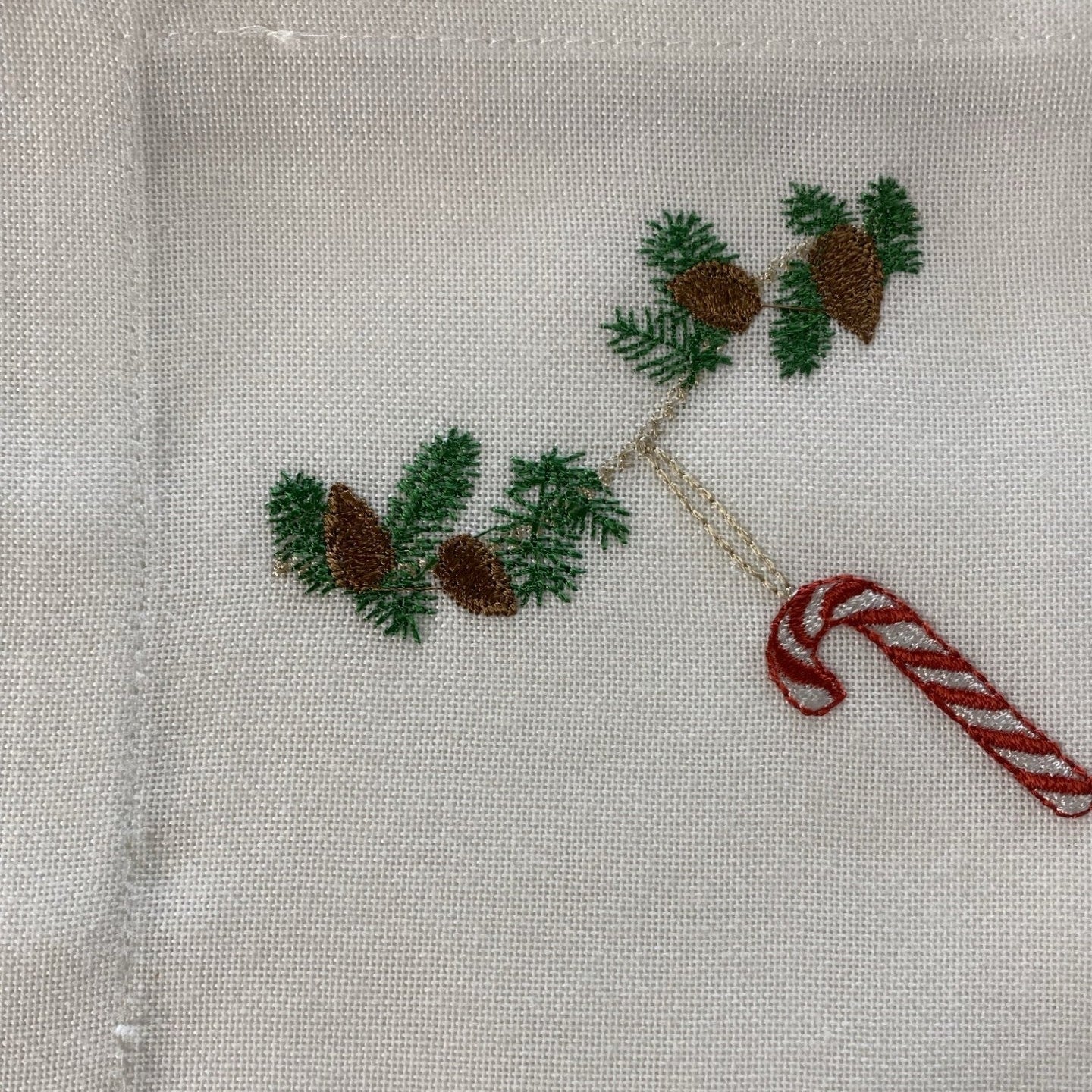 Juleserviet med sukkerstok - 2. sortering