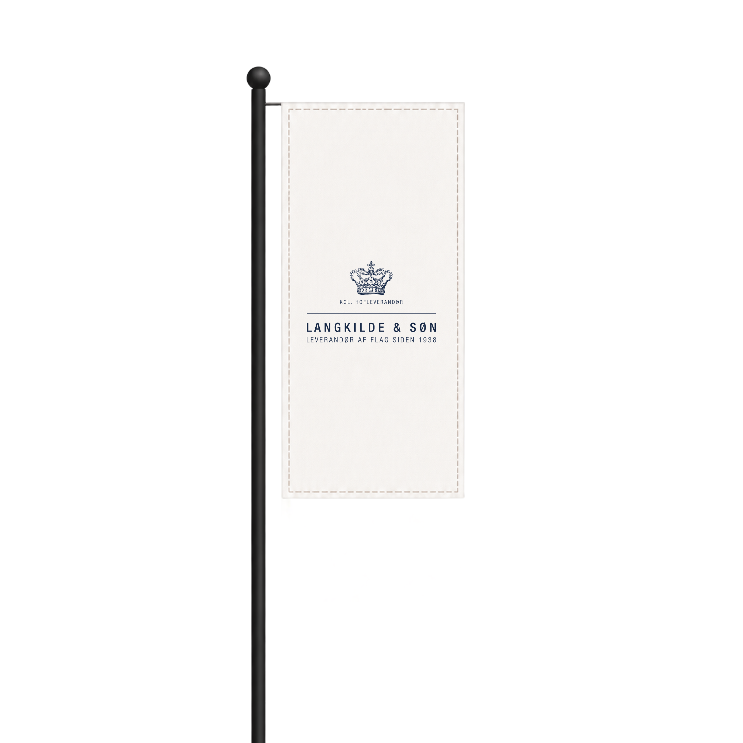 Logoflag - højformat