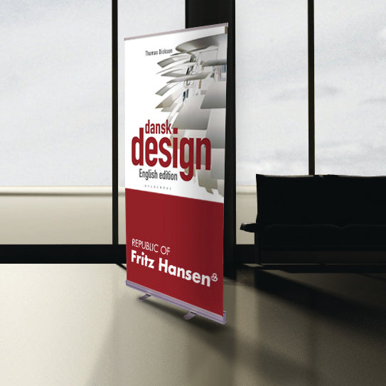 Klassisk Roll-Up med 4-farvet logotryk