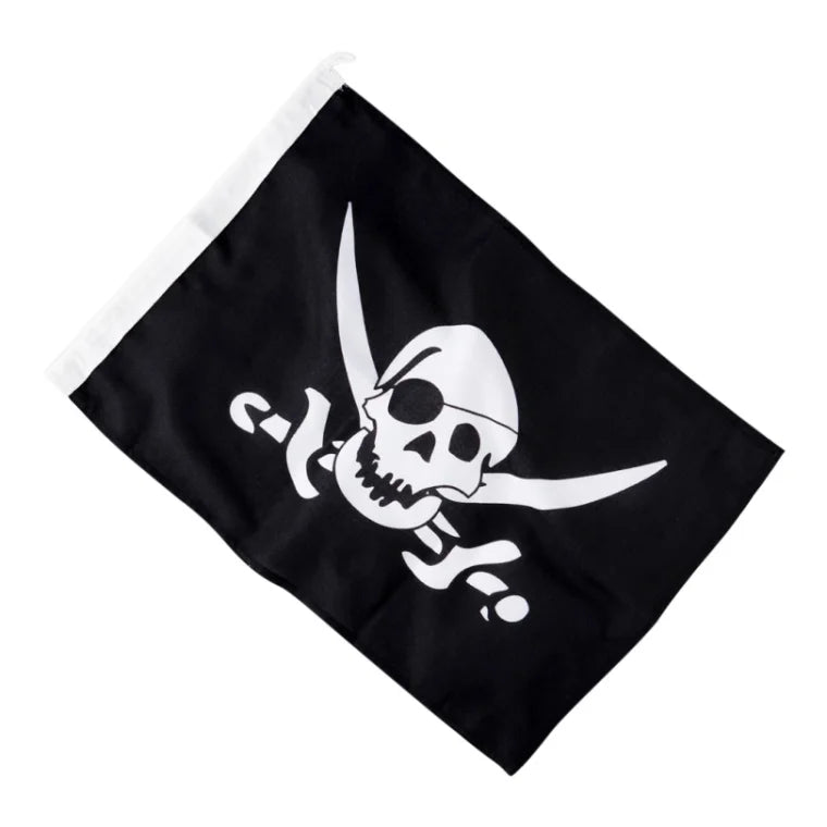 Sørøverflag til flagstang eller båd